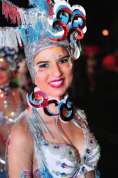 Тенеріфе, 10 лютого: Символи і груп у карнавалі — стокове фото