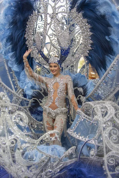 Tenerife España Febrero 2020 Festival Carnaval Las Calles Santa Cruz — Foto de Stock