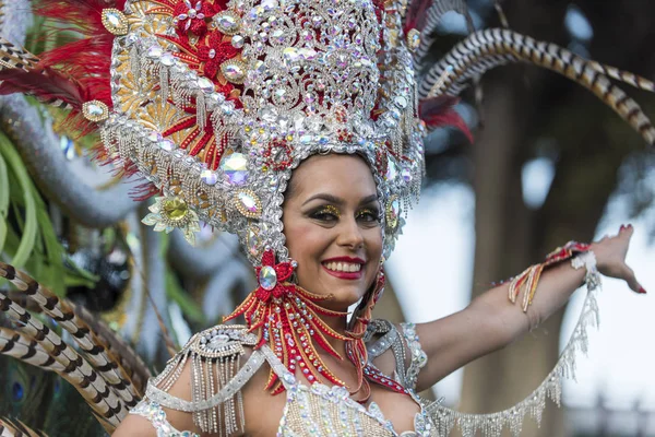 Tenerife Spain February 2020 Carnival Festival Streets Santa Cruz Tenerife — Φωτογραφία Αρχείου