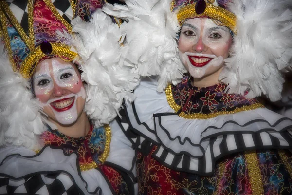 Tenerife Spagna Febbraio 2020 Festa Carnevale Strade Santa Cruz Tenerife — Foto Stock