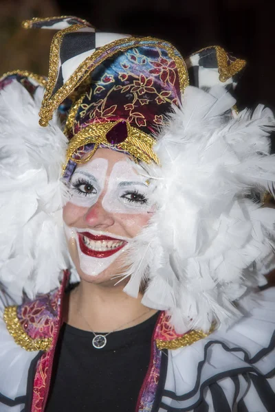 Tenerife Spain February 2020 Carnival Festival Streets Santa Cruz Tenerife — Stock Photo, Image