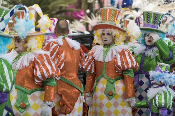 Tenerife Spain February 2020 Carnival Festival Streets Santa Cruz Tenerife — Φωτογραφία Αρχείου