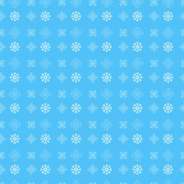 Kar taneleri ambalaj kağıdı mavi arkaplan yeni yıl