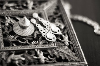 Zarif lüks gelin küpe alyans