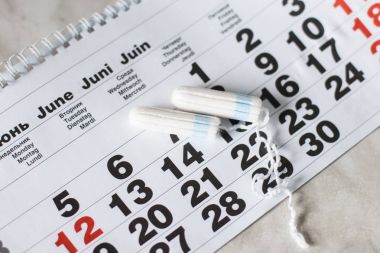 Kadın hijyen koruma, takvim kapatmak up.menstruation kullanılan pamuk temizleme bezi ile