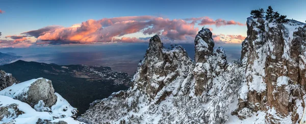 Crimea.  A beautiful panoramic view — Stock Photo, Image