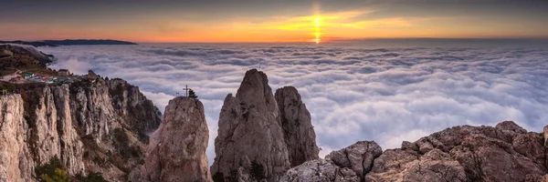 Crimea. Een prachtig panoramisch uitzicht — Stockfoto