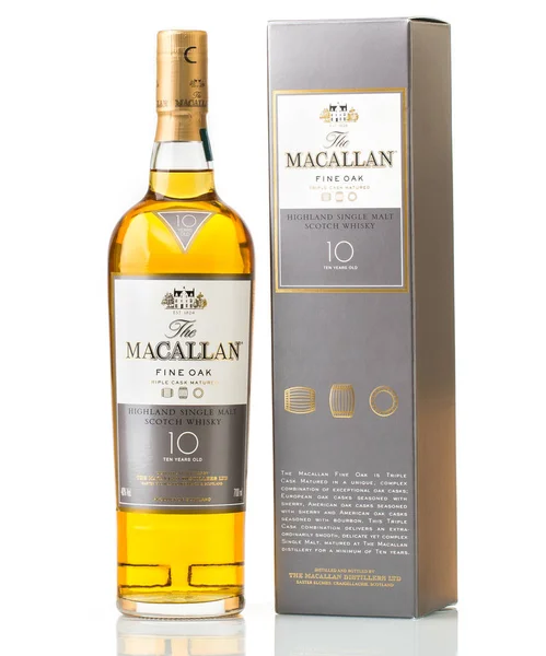 On yaşında Macallan scotch viski