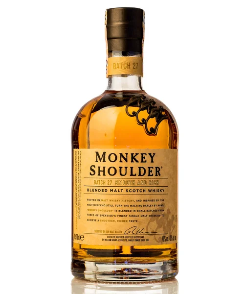 maymun omuz harmanlanmış scotch viski