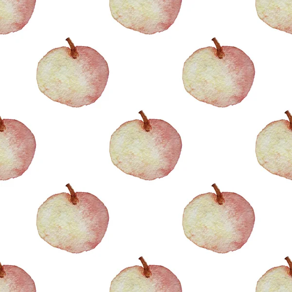 Pattern with apples — Stock Photo, Image