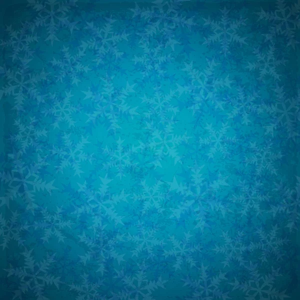 Синий винтажный рождественский фон — стоковый вектор