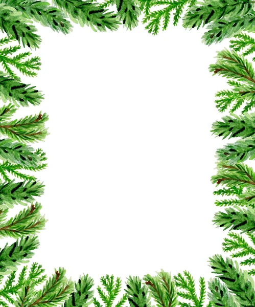 Christmas blommig bakgrund med fir gren — Stockfoto