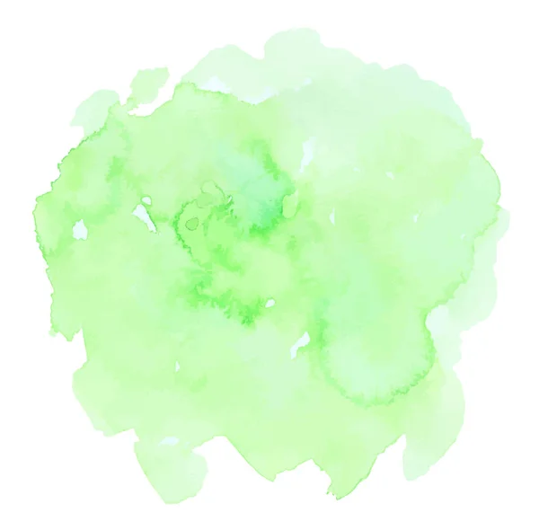 緑水彩ベクトル テクスチャ — ストックベクタ
