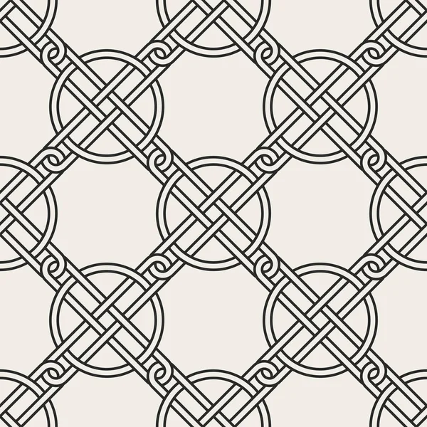 Декоративний Геометричний Безшовний Візерунок Традиційний Східний Етнічний Орнамент Векторний Фон — стоковий вектор