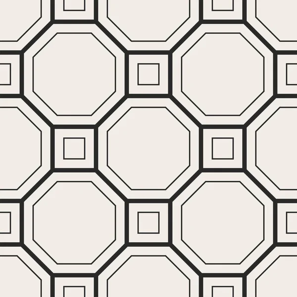 Dekorative Moderne Abstrakte Geometrische Nahtlose Muster Vektorhintergrund — Stockvektor