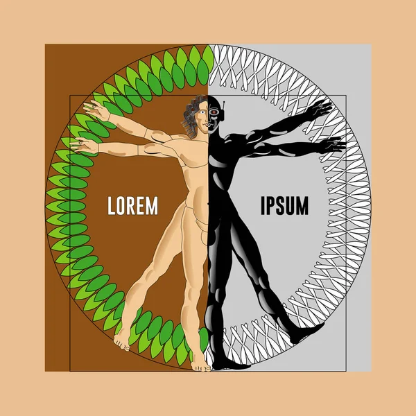 Vitruvius Adamı üzerinde bir