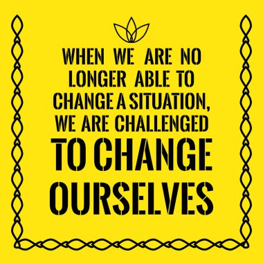 Motivasyonel teklif. Ne zaman artık bir situa değiştirmek mümkün