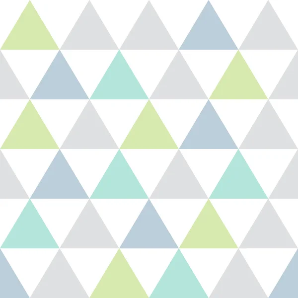 三角形とのシームレスな背景パターン — ストックベクタ