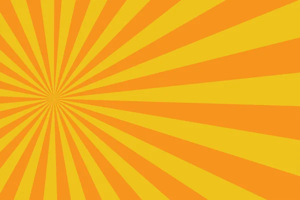 Fundo do vetor com sunburst — Vetor de Stock