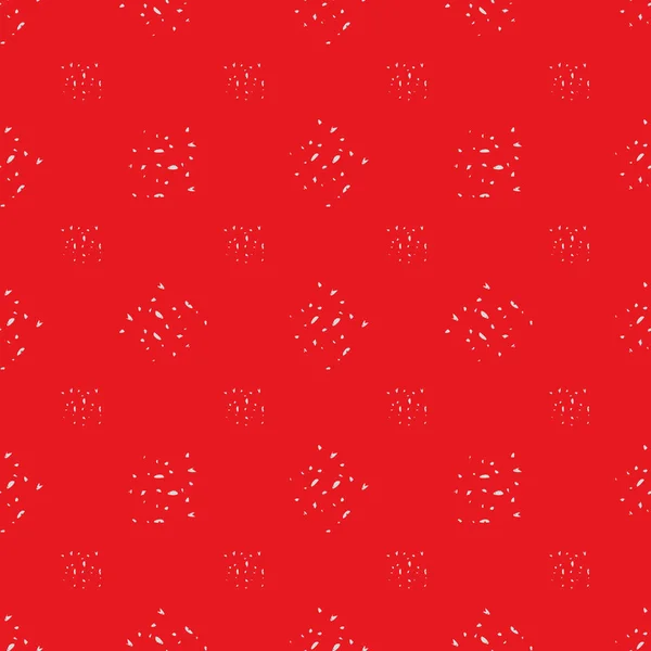 Červená bezešvé pattern, balicí papír — Stockový vektor