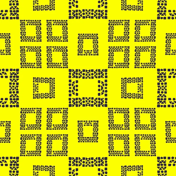 Vecteur Jaune Fond Sans Couture — Image vectorielle