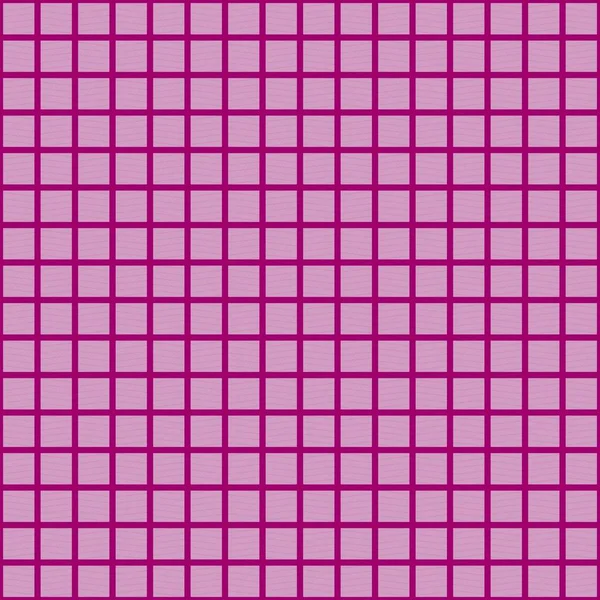 洋红色矢量方形网格 无缝图案 — 图库矢量图片
