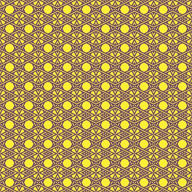 Mavi ve sarı geometrik vektör sorunsuz arka plan