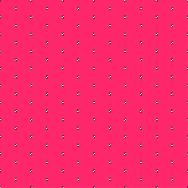 Fondo Magenta Con Adorno Manchas Repetidas — Vector de stock