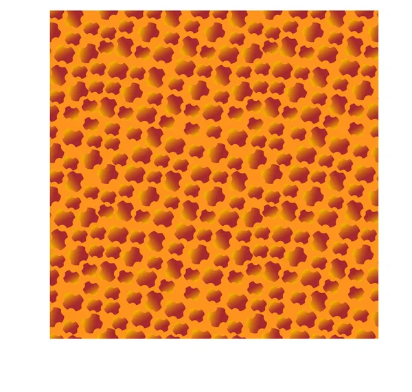 Textura sin costura abstracta vectorial. Gradiente rojo cruza sobre un fondo amarillo oscuro — Archivo Imágenes Vectoriales