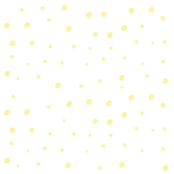 White seamless background.. Web texture. Yellow spots on a white background. — 스톡 벡터