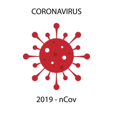 Coronavirus Bakteri Hücre Simgesi, 2019-NCoV.