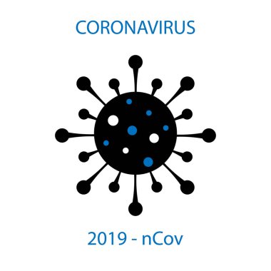 Coronavirus Bakteri Hücre Simgesi, 2019-NCoV.