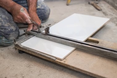 Fransız kesim kiremit kesici kiremit, kesmek için uygun bir boyut,