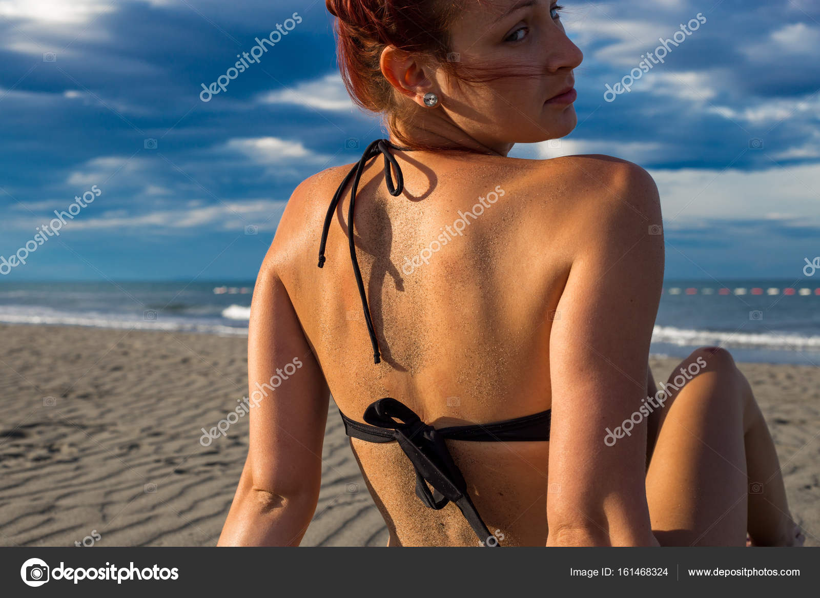 Beautiful tanned redhead Amateur tied busty free pics