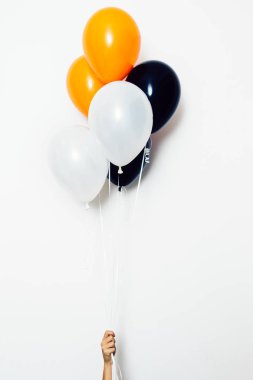 Cadılar Bayramı dekorasyon renkli balon