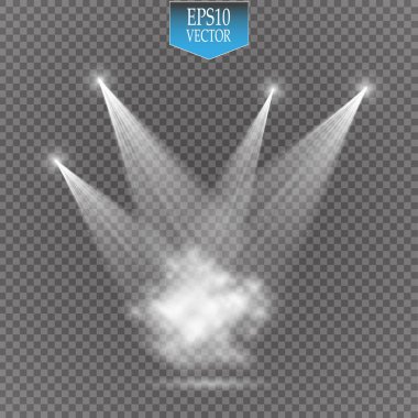 Noel yapılmış, ağaç beyaz glitter bokeh ışıkları ve parıldıyor. Parlayan yıldız, güneş parçacıklar ve kıvılcım lens ile şeffaf arka plan üzerinde etkisi flare