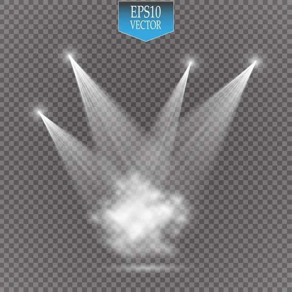 Noel yapılmış, ağaç beyaz glitter bokeh ışıkları ve parıldıyor. Parlayan yıldız, güneş parçacıklar ve kıvılcım lens ile şeffaf arka plan üzerinde etkisi flare