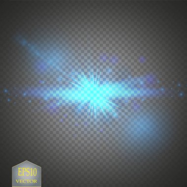 Yaratıcı kavramı vektör parlama ışık efekti kümesi patlamaları ile siyah arka plan üzerine izole sparkles yıldız. Örnek şablon sanat tasarlamak için kutlama ilanı Noel için