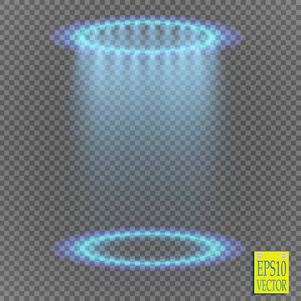 Saydam bir arka plan şeffaf mavi ligthy etkiler. Sahne ışıkları, işaret fişeği, patlama ve yıldız.