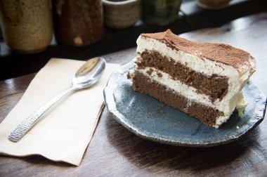 Kafede çikolatalı kek