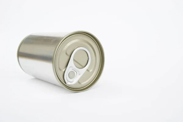 Крышка поп-топ, Упаковка банки, жестянка может легко открывать концы для напитков — стоковое фото