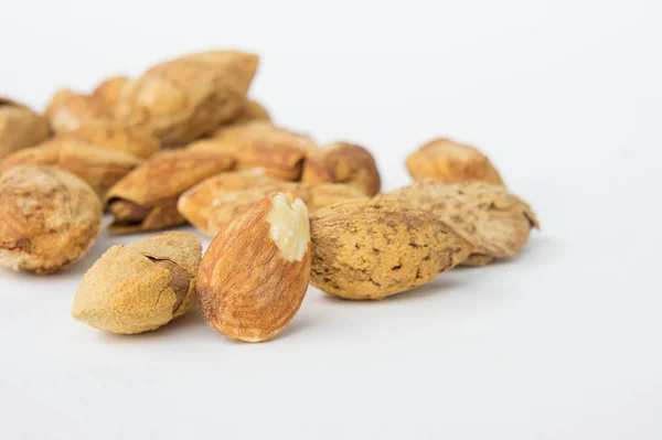 Beans, almonds The delicious taste And healthy — Stock Photo, Image