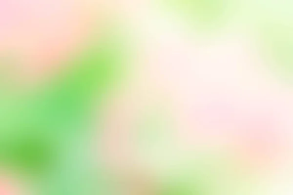Tekstura Blur Zielony Różowy Mix Żółty Biały Kolor Pastel Natura — Zdjęcie stockowe