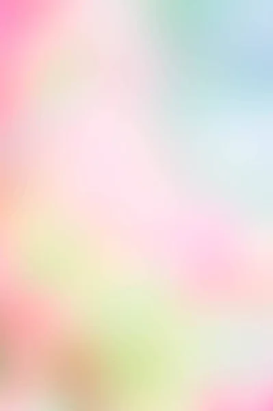 Texture blur green pink yellow and white mix color pastel nature — Stock Photo, Image
