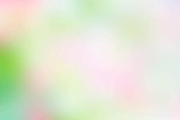 Textur oskärpa grön rosa gula och vita mix färg pastell natur — Stockfoto