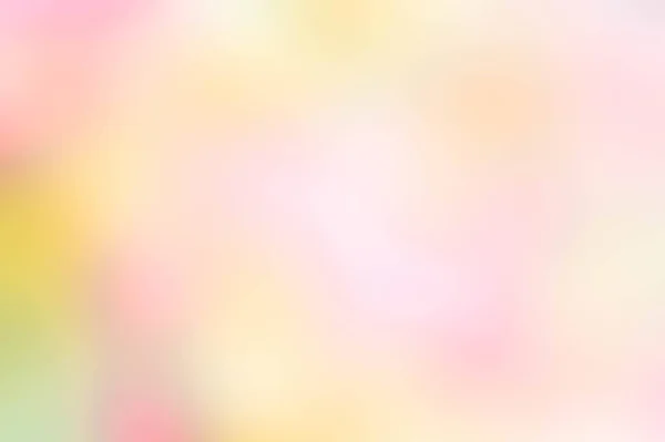 Texture blur green pink yellow and white mix color pastel nature — Stock Photo, Image