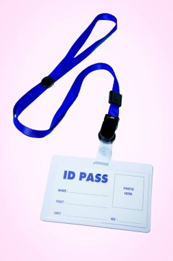 necklace ID Pass , Neck label clipart