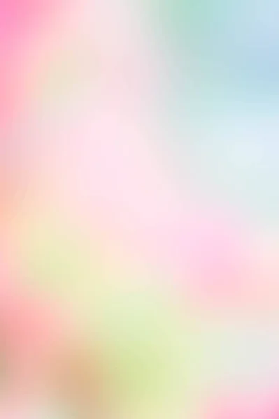 Texture Blur Green Pink Yellow White Mix Color Pastel Nature — Stock Photo, Image