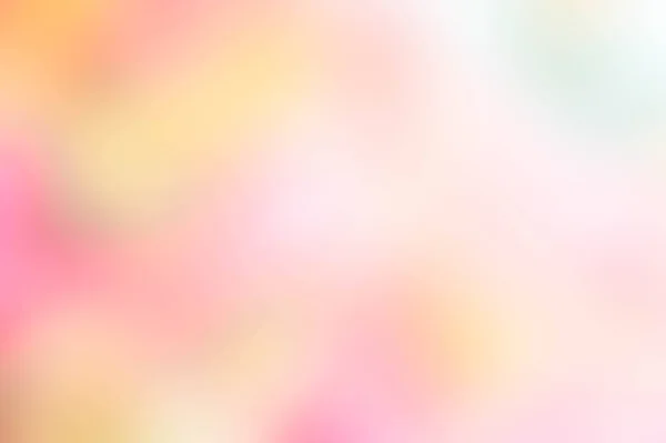 Tekstura Blur Zielony Różowy Mix Żółty Biały Kolor Pastel Natura — Zdjęcie stockowe