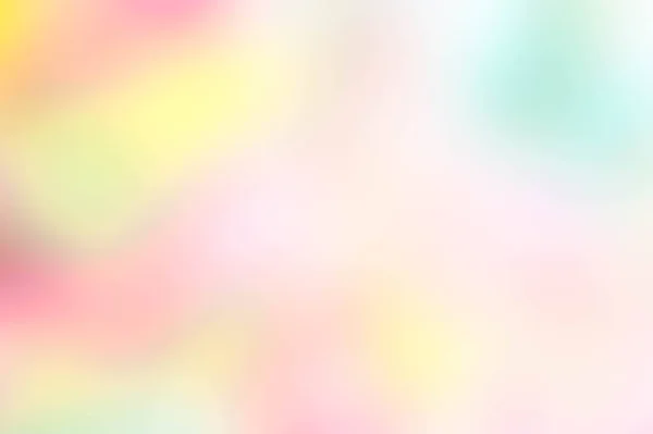 Texture Blur Green Pink Yellow White Mix Color Pastel Nature — Stock Photo, Image